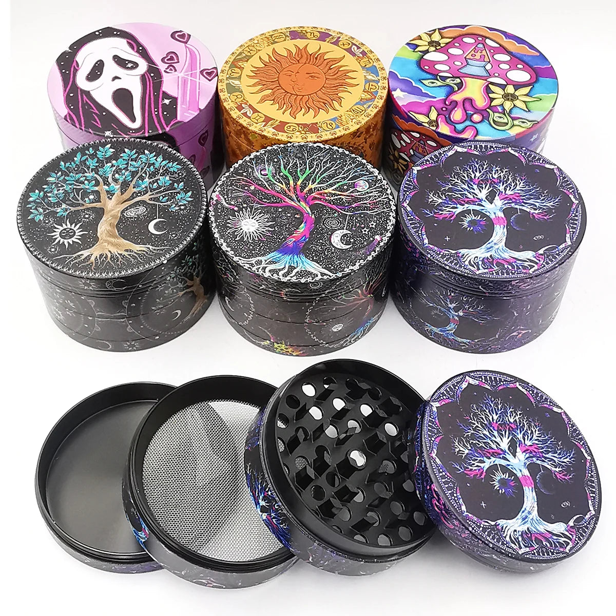 BudzCloud 63mm Metal Herb Grinder