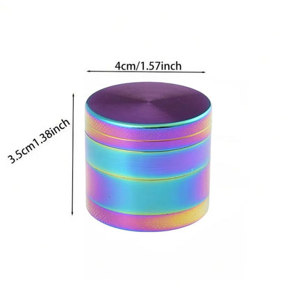 BudzCloud 40mm Metal Herb Grinder – Compact Power, Perfect Grind