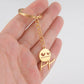 Budzcloud Middle Finger Stickman Keychain And Stainless Steel Pendant
