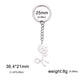 Budzcloud Fart Stainless Stickman Pendant And Keychain