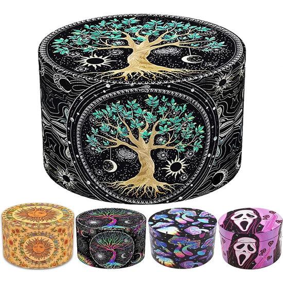 BudzCloud 63mm Metal Herb Grinder