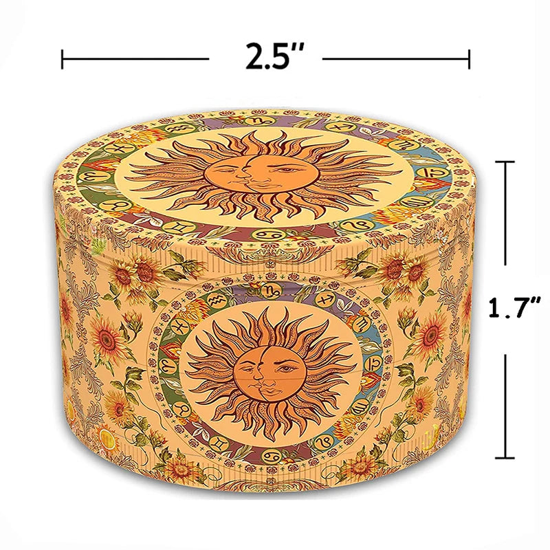 BudzCloud 63mm Metal Herb Grinder