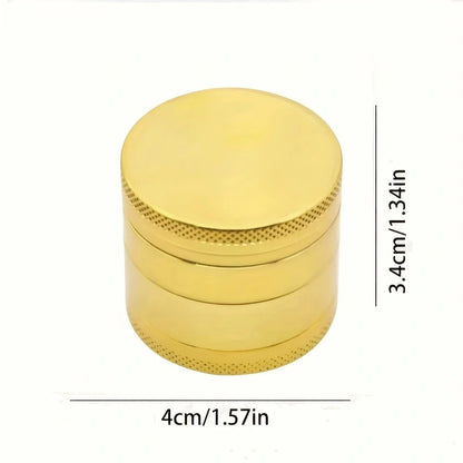 BudzCloud 40mm Metal Herb Grinder – Compact Power, Perfect Grind