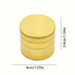 BudzCloud 40mm Metal Herb Grinder – Compact Power, Perfect Grind