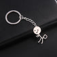 Budzcloud Fart Stainless Stickman Pendant And Keychain