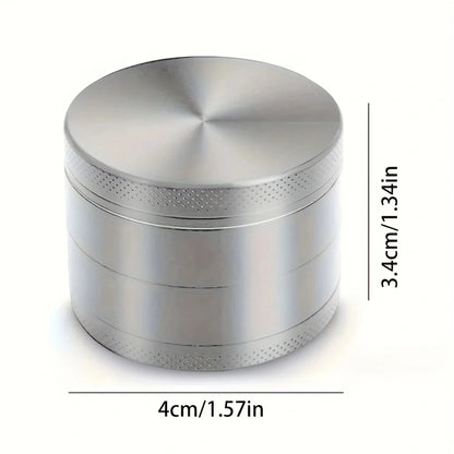BudzCloud 40mm Metal Herb Grinder – Compact Power, Perfect Grind